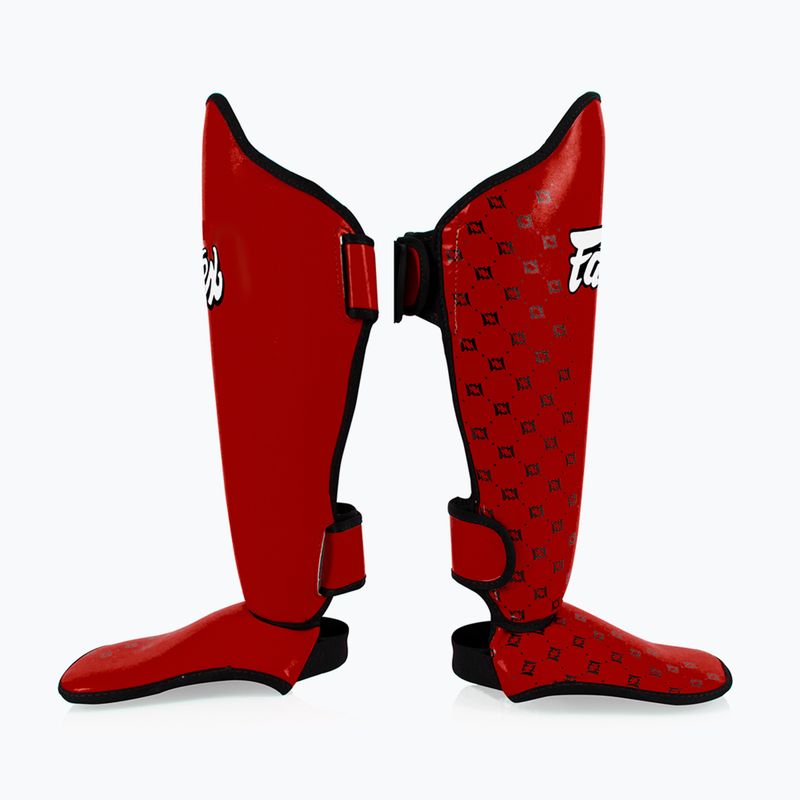 Fairtex Competition Shin Pads roșu 3