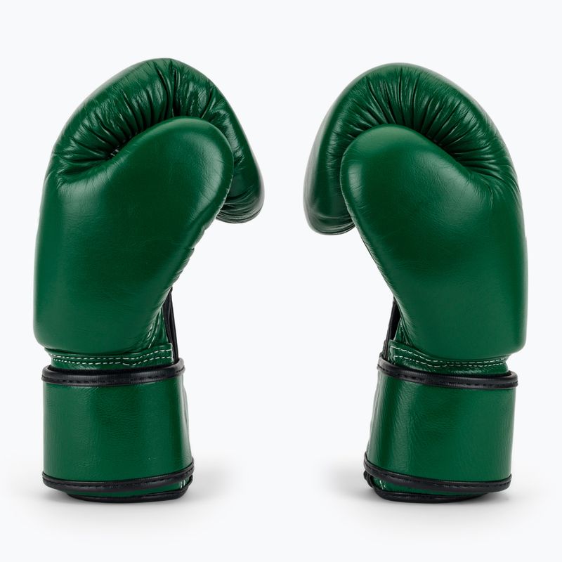 Mănuși de box Fairtex Real Leather Boxing green 4