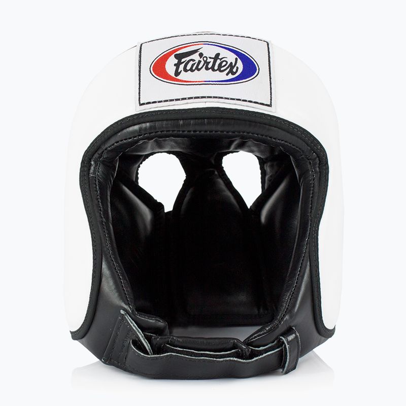 Cască de box Fairtex Muay Thai & Kickboxing Competition white 2