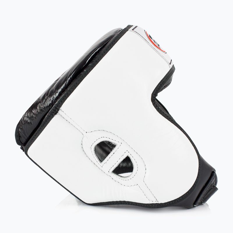 Cască de box Fairtex Muay Thai & Kickboxing Competition white 3