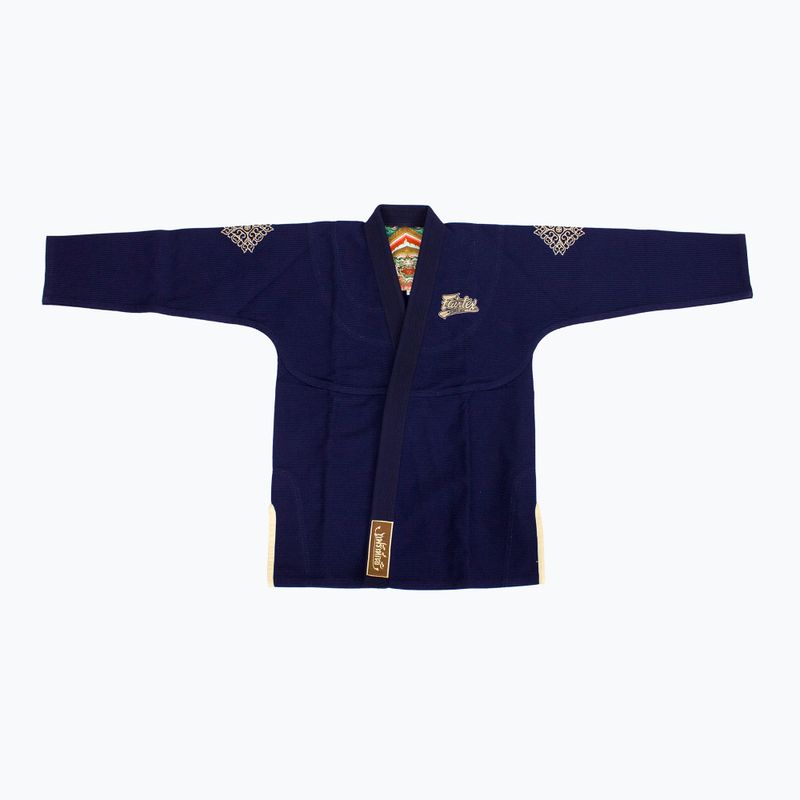 GI pentru jiu-jitsu brazilian Fairtex "Matchanu" navy blue 2