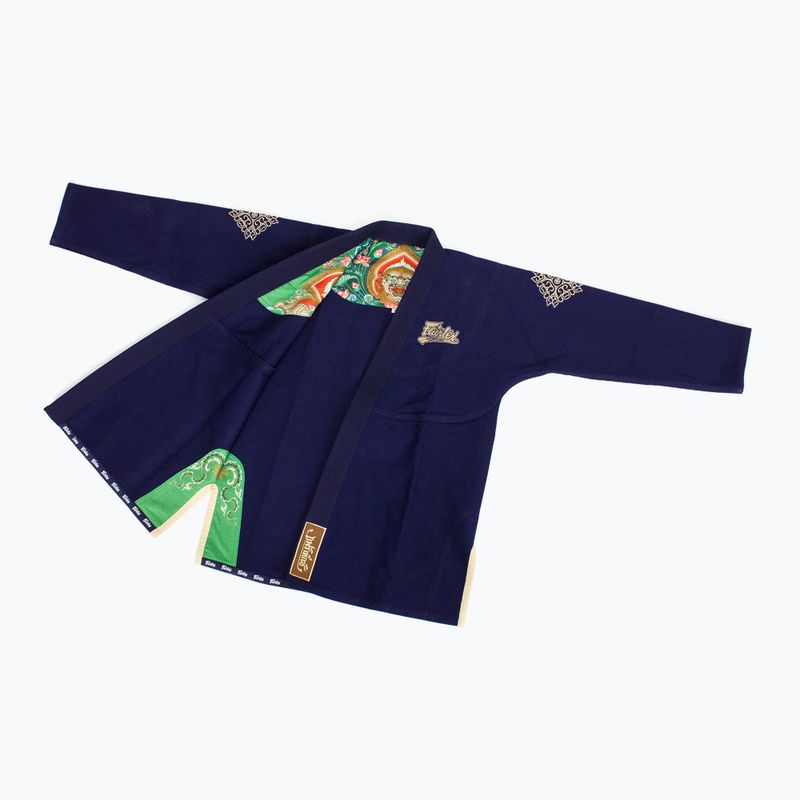 GI pentru jiu-jitsu brazilian Fairtex "Matchanu" navy blue 5