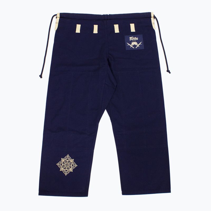 GI pentru jiu-jitsu brazilian Fairtex "Matchanu" navy blue 7