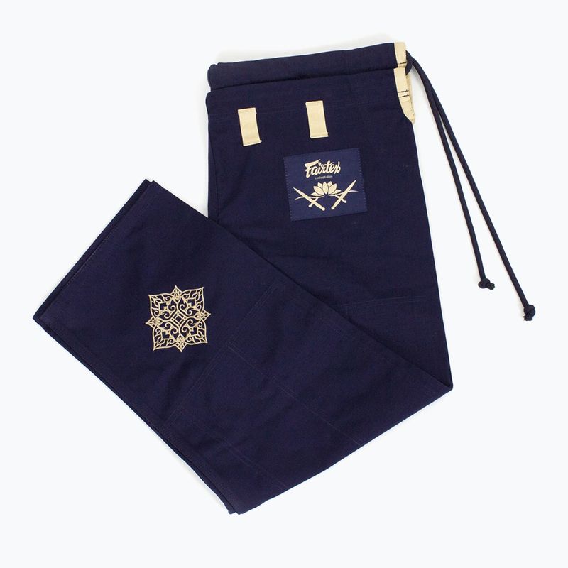 GI pentru jiu-jitsu brazilian Fairtex "Matchanu" navy blue 8