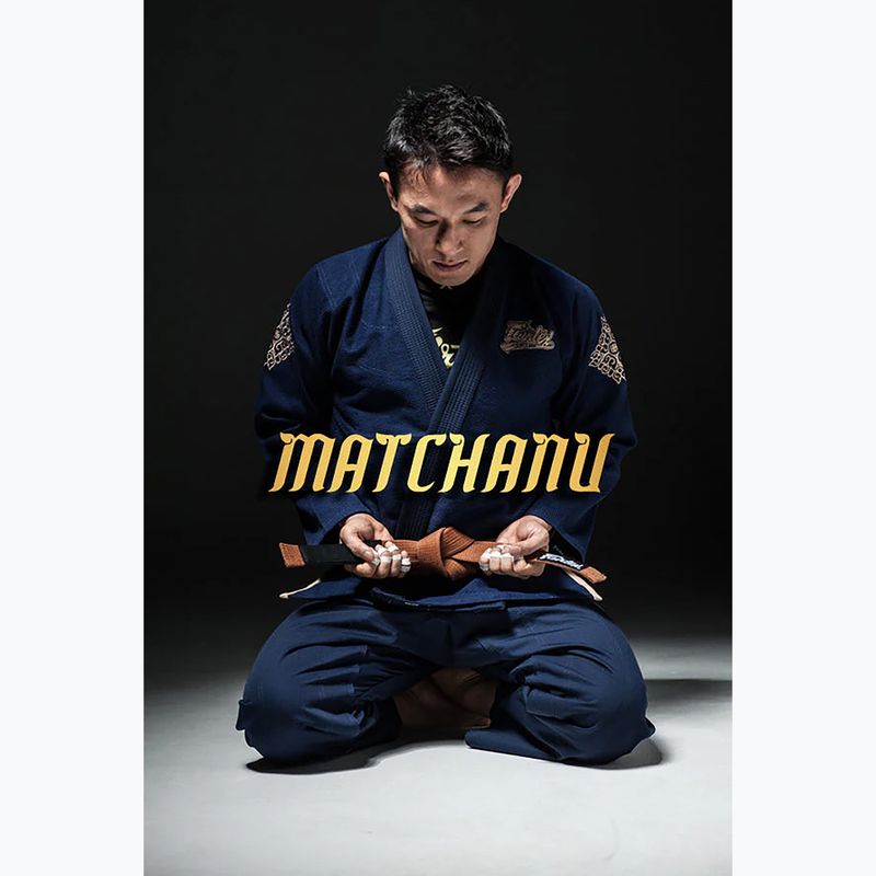 GI pentru jiu-jitsu brazilian Fairtex "Matchanu" navy blue 12