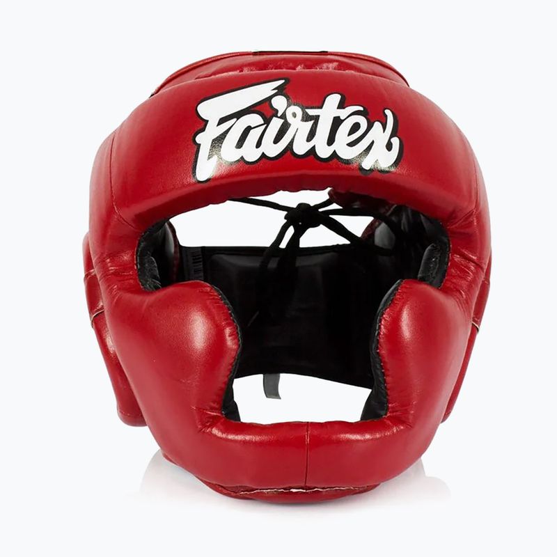 Cască de box pentru copii  Fairtex Headguard for Kids red 2