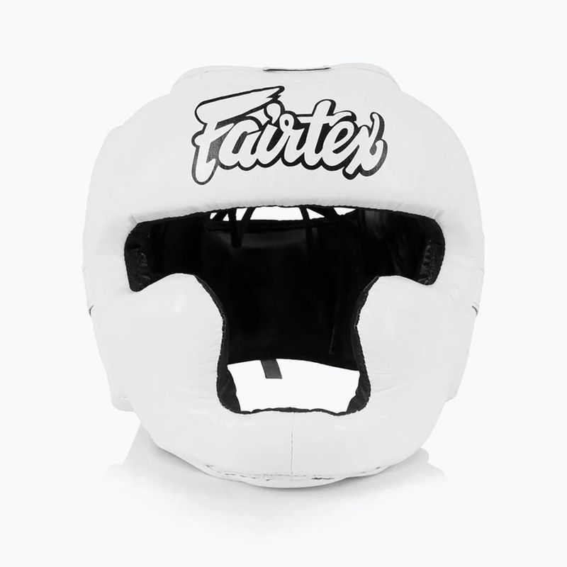 Cască de box pentru copii  Fairtex Headguard for Kids white 2