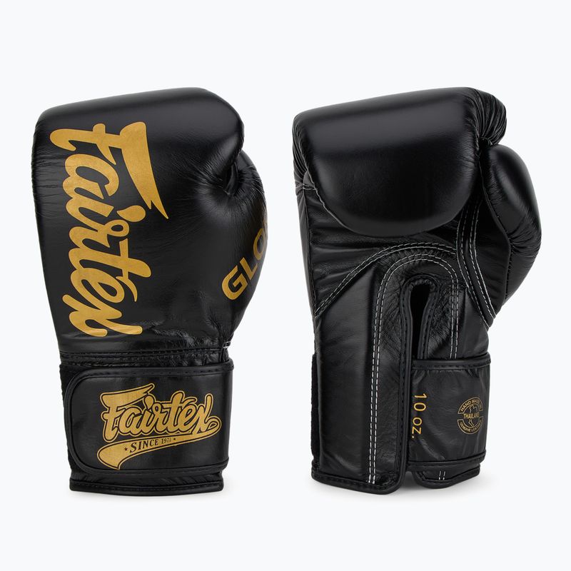 Mănuși de box Fairtex Glory Competition Lace Velcro black
