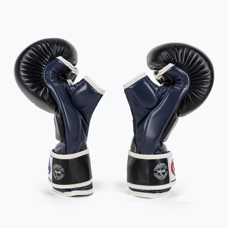 Mănuși Fairtex Super Sparring Grappling negru/albastru 4