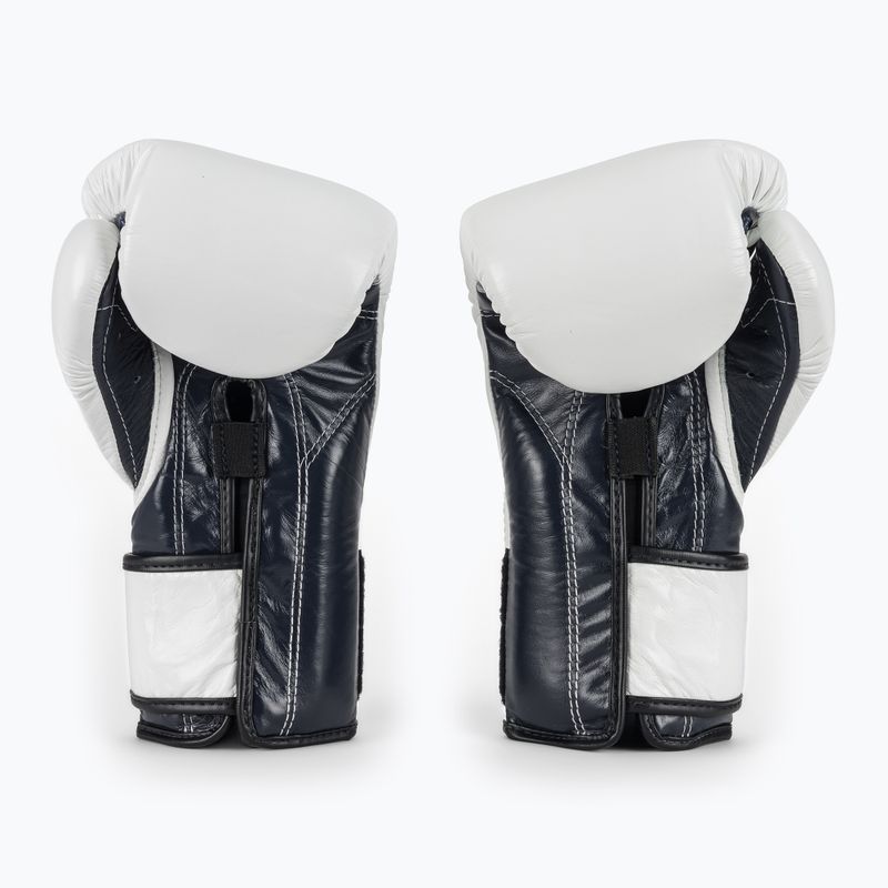 Mănuși de box Fairtex Heavy Hitter's Mexican Style white/blue 3