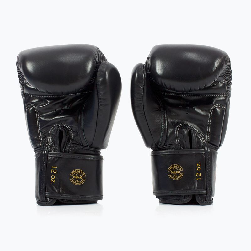 Mănuși de box Fairtex Deluxe Tight-Fit black 2