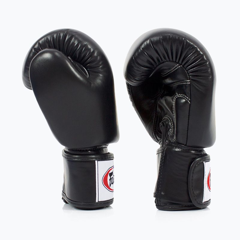 Mănuși de box Fairtex Deluxe Tight-Fit black 3