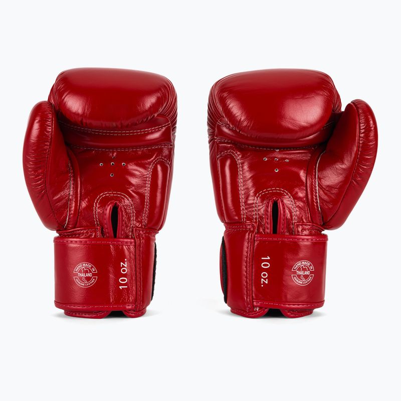 Mănuși de box Fairtex Deluxe Tight-Fit red 3