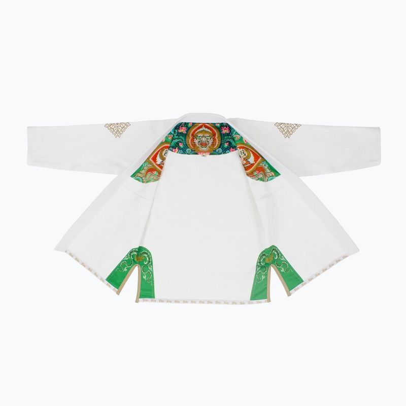 GI de jiu-jitsu brazilian Fairtex "Matchanu" white 2