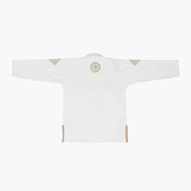 GI de jiu-jitsu brazilian Fairtex "Matchanu" white 3