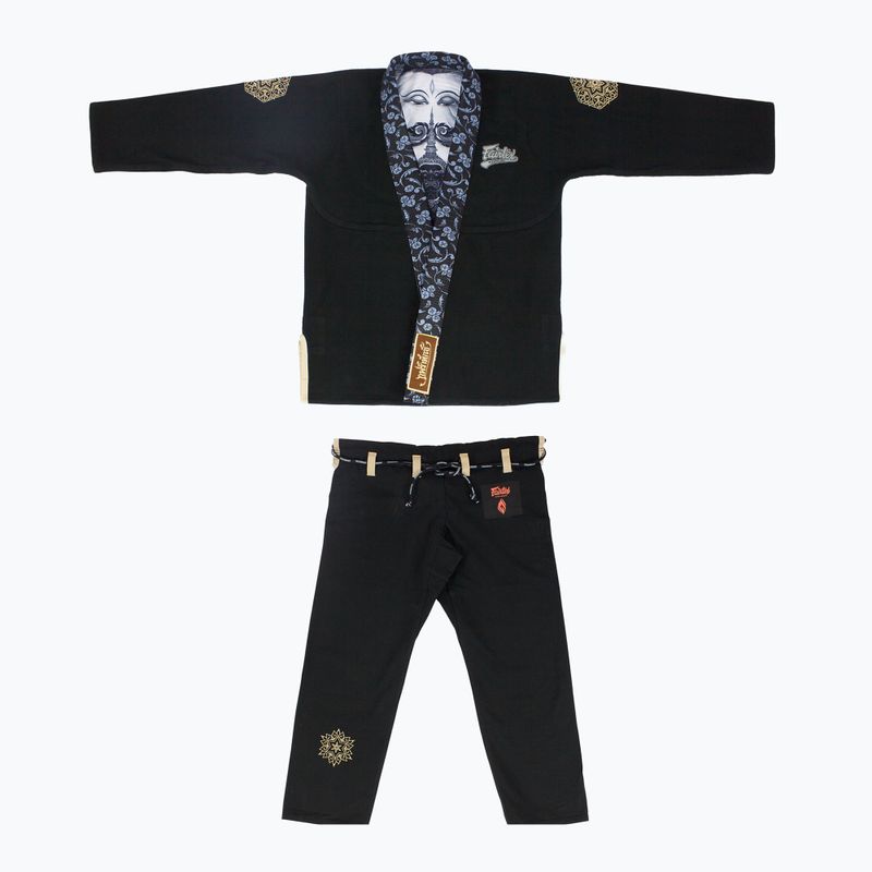 GI pentru jiu-jitsu brazilian Fairtex "Treeburam" black