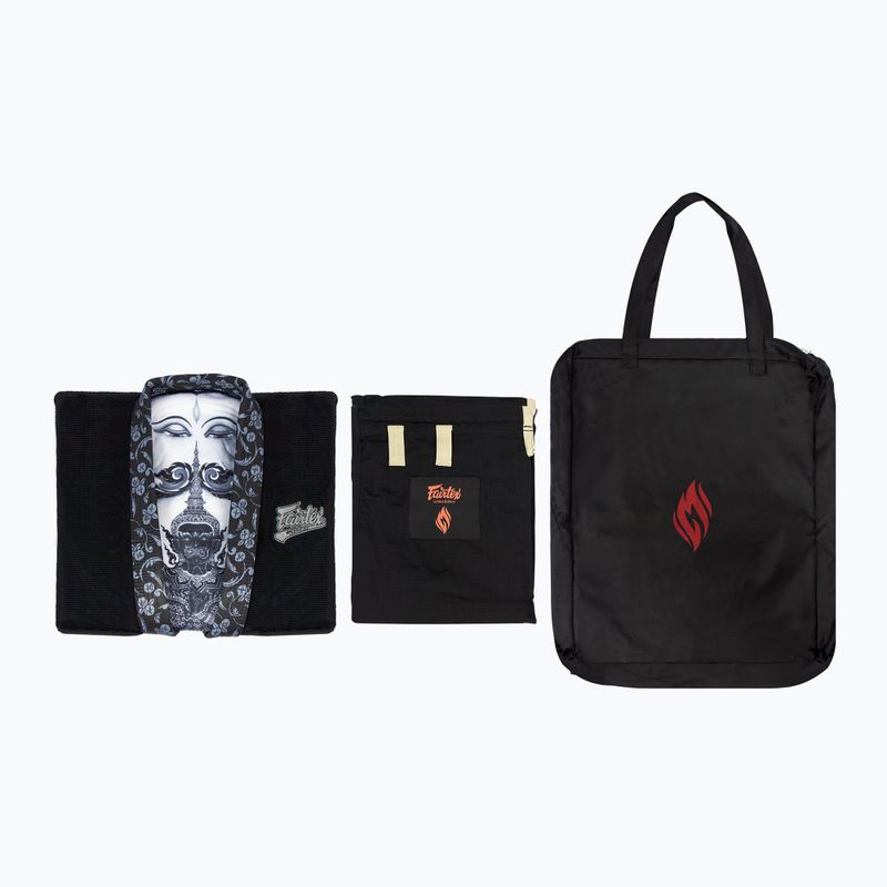 GI pentru jiu-jitsu brazilian Fairtex "Treeburam" black 7