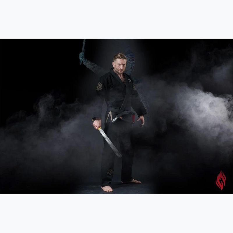 GI de jiu-jitsu brazilian Fairtex "Treeburam" Limited Edition black 9