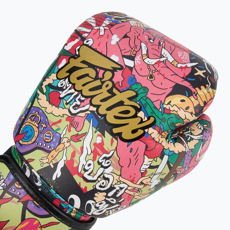 Mănuși de box colorate Fairtex URFACE x Boxing 5