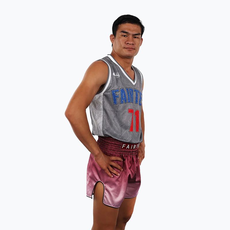 Tricou pentru bărbați Fairtex Polyester Jersey JS19 grey