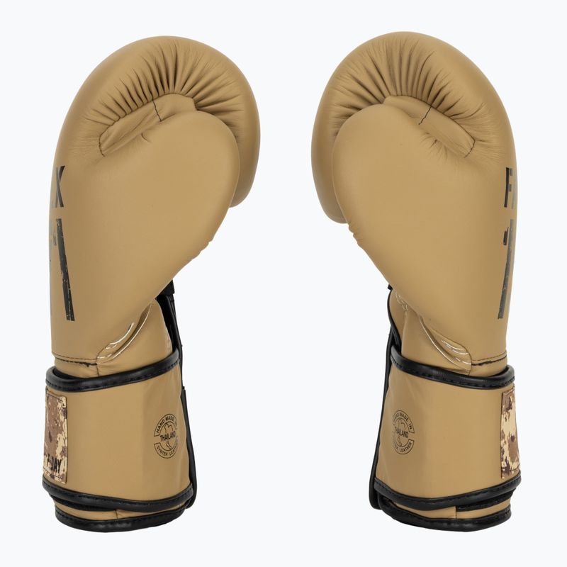 Mănuși de box Fairtex F-DAY 2 Limited Edition khaki 4