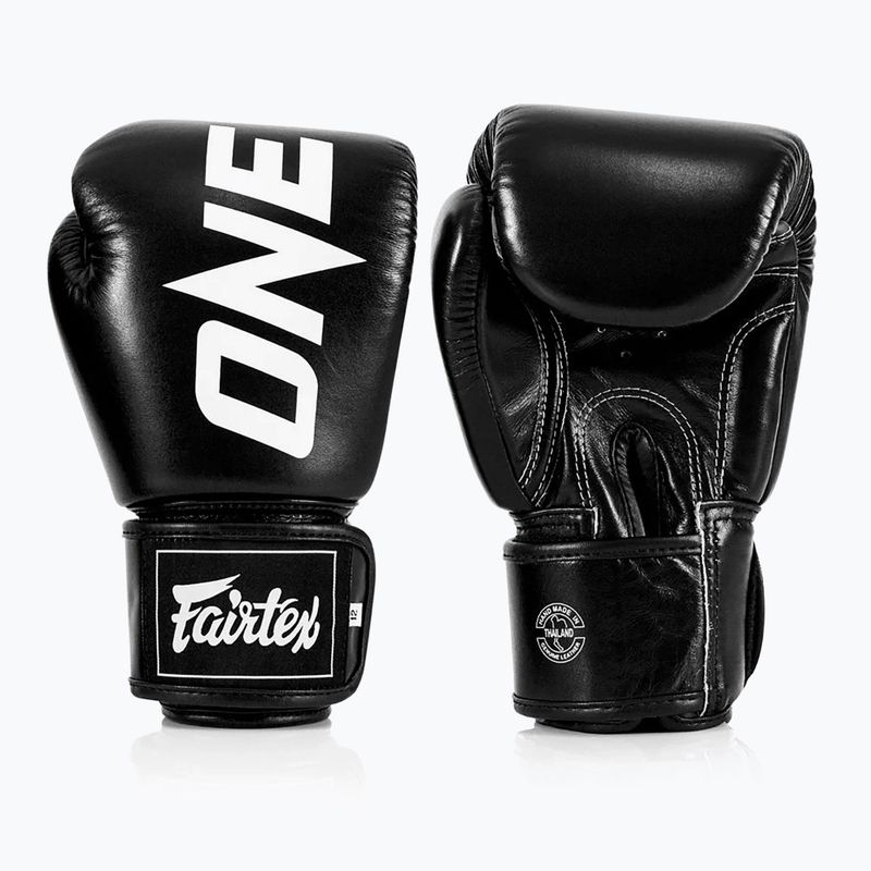 Mănuși de box Fairtex ONE X Fairtex Boxing black