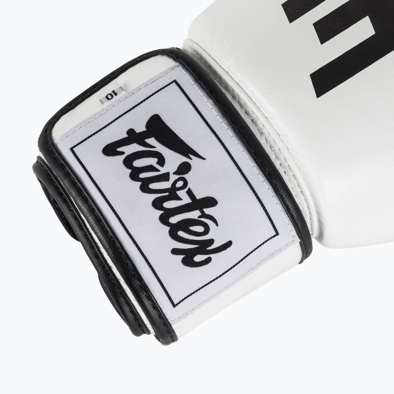 Mănuși de box Fairtex ONE X Fairtex Boxing white 6