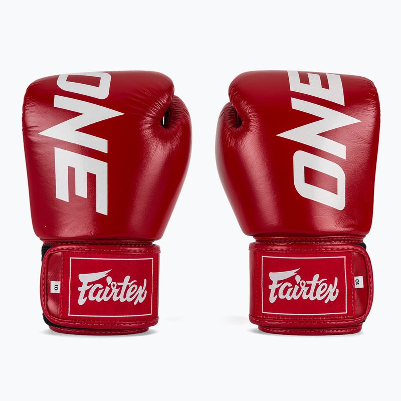 Mănuși de box Fairtex ONE X Fairtex Boxing red 2