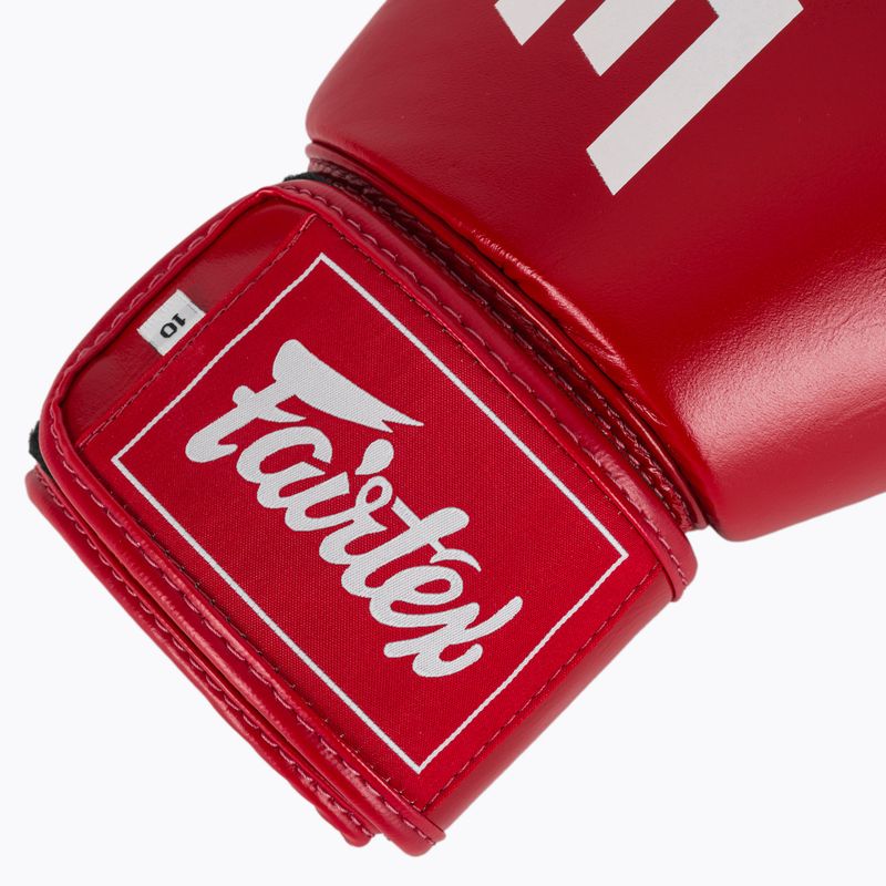 Mănuși de box Fairtex ONE X Fairtex Boxing red 6