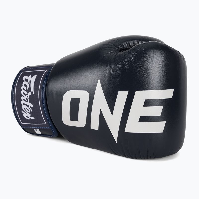 Mănuși de box Fairtex ONE X Fairtex Boxing blue 5