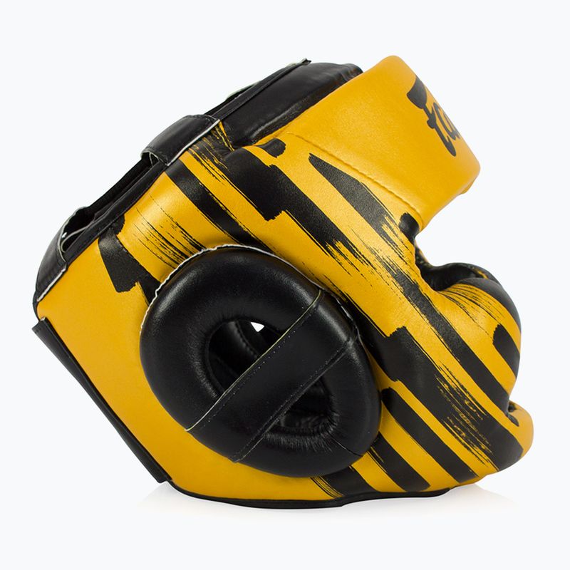 Cască de boxFairtex Microfiber Headguard gold 3