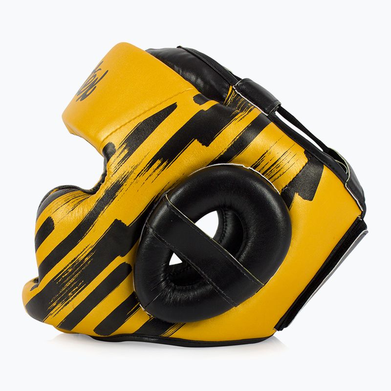 Cască de boxFairtex Microfiber Headguard gold 4