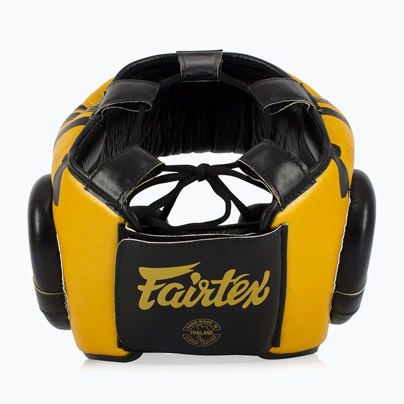 Cască de boxFairtex Microfiber Headguard gold 5