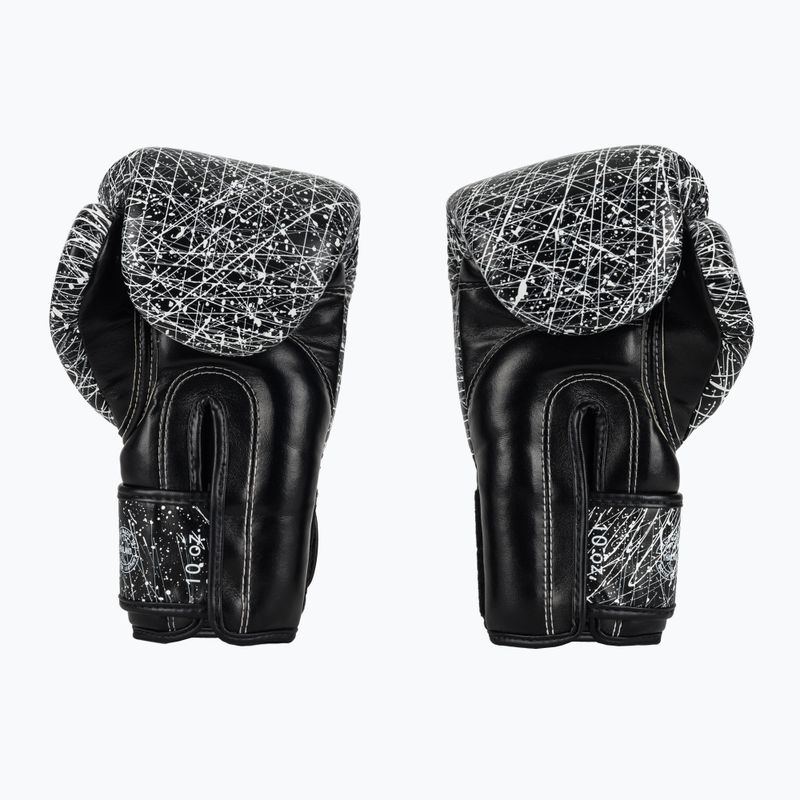 Mănuși de box Fairtex Microfiber Art Collections Painter black/white 3