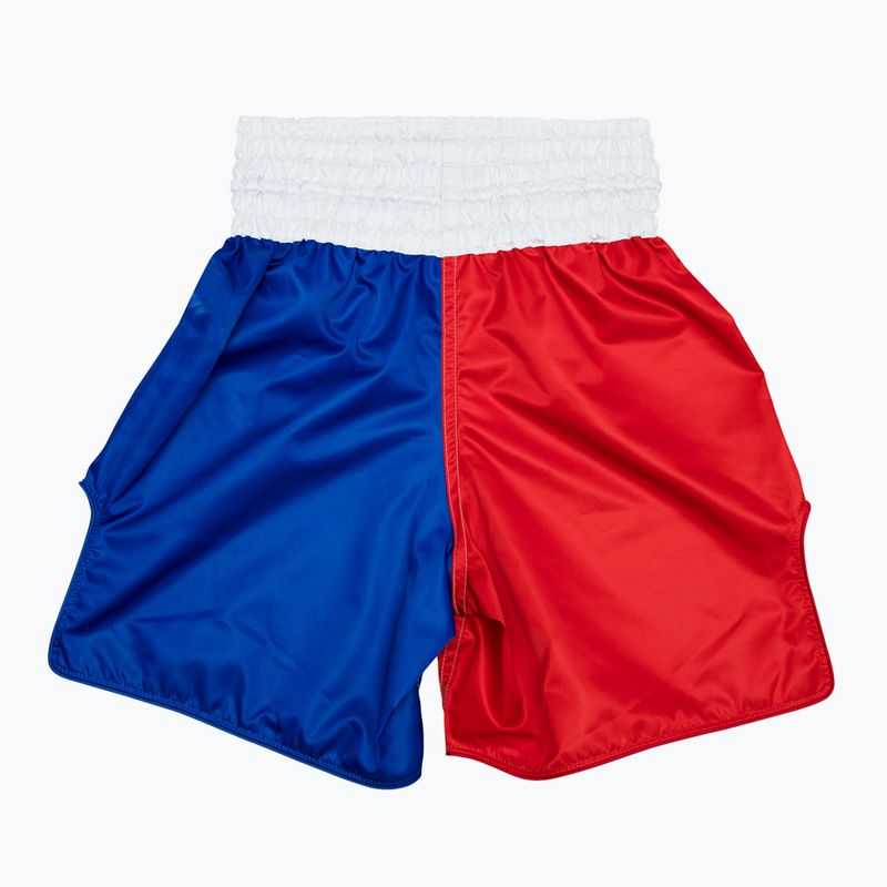 Fairtex Boxing Trunks BT2001 "Filipine" roșu/alb/albastru pantaloni scurți de box 2