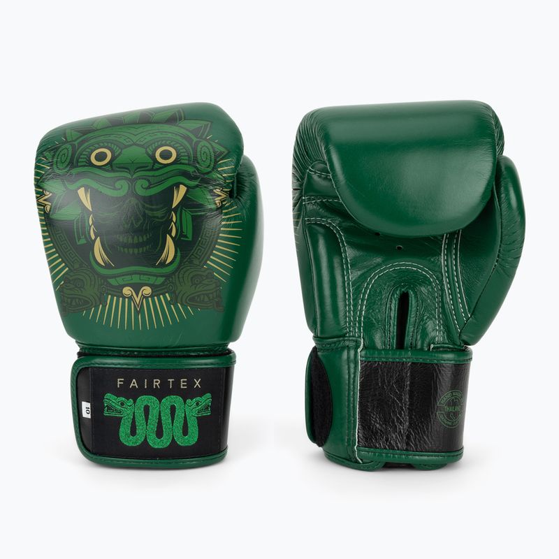 Fairtex X Tom Atencio Boxing Resurrection mănuși de box verzi