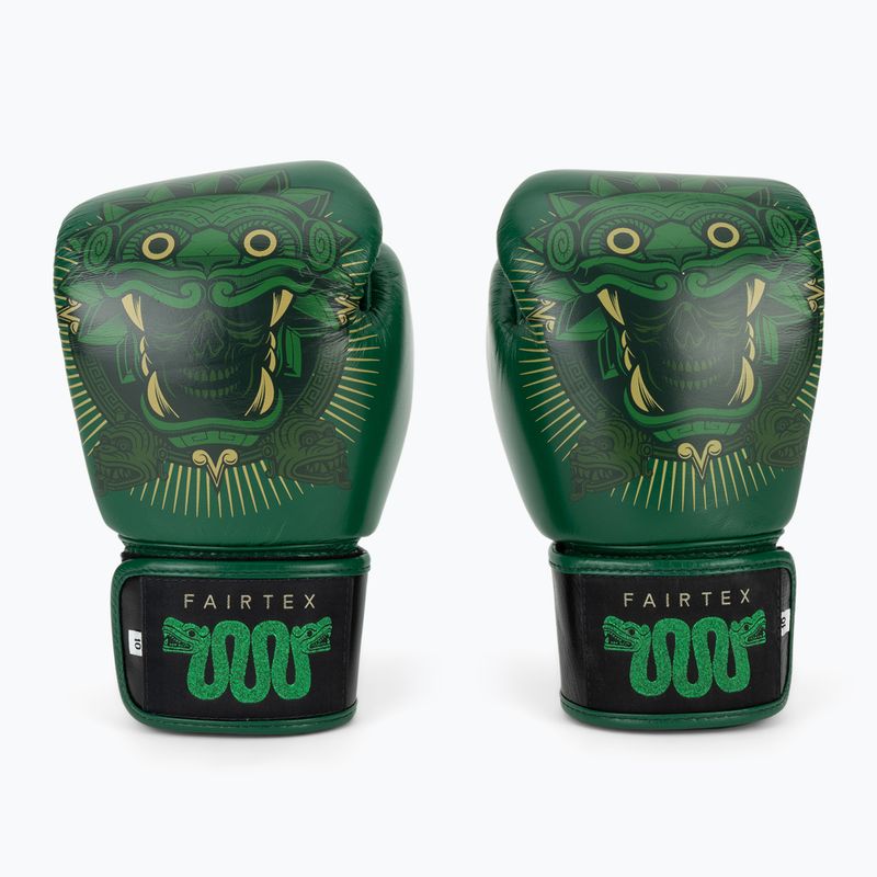 Fairtex X Tom Atencio Boxing Resurrection mănuși de box verzi 2