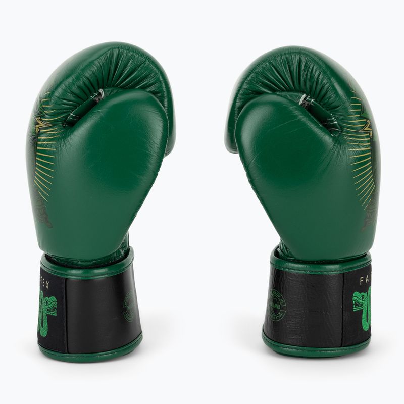 Fairtex X Tom Atencio Boxing Resurrection mănuși de box verzi 4