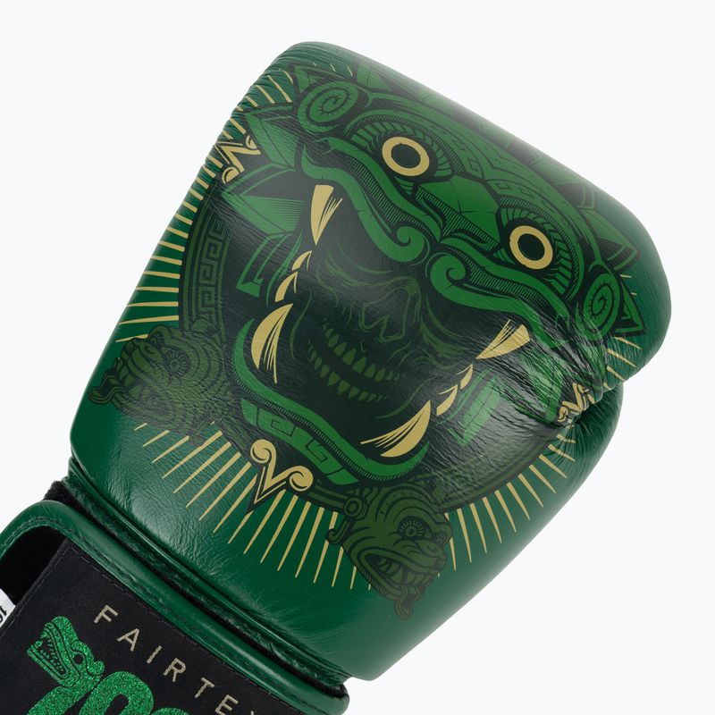 Fairtex X Tom Atencio Boxing Resurrection mănuși de box verzi 5