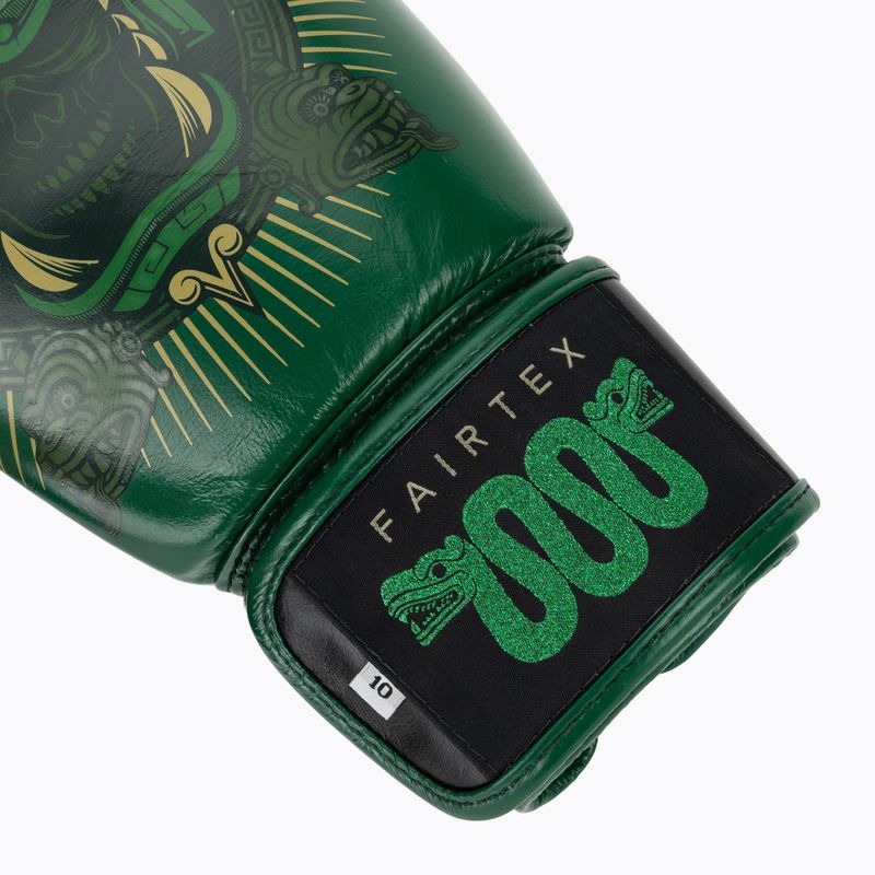 Fairtex X Tom Atencio Boxing Resurrection mănuși de box verzi 6