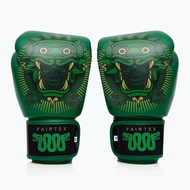 Fairtex X Tom Atencio Boxing Resurrection mănuși de box verzi