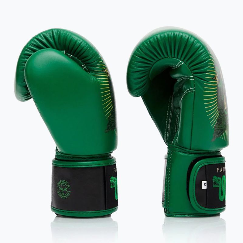 Fairtex X Tom Atencio Boxing Resurrection mănuși de box verzi 3