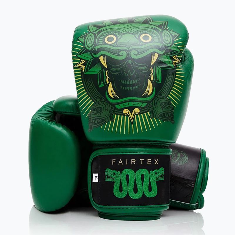 Fairtex X Tom Atencio Boxing Resurrection mănuși de box verzi 4