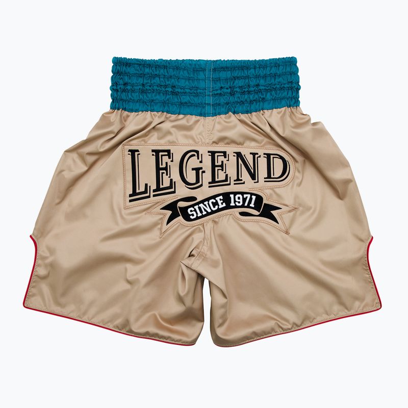 Fairtex Boxing Trunks BT2010 "Vintage" pantaloni scurți de box kaki 2