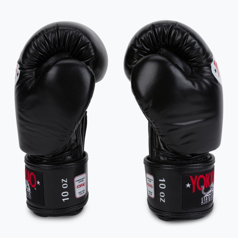 YOKKAO Matrix mănuși de box negru BYGL-X-1 4