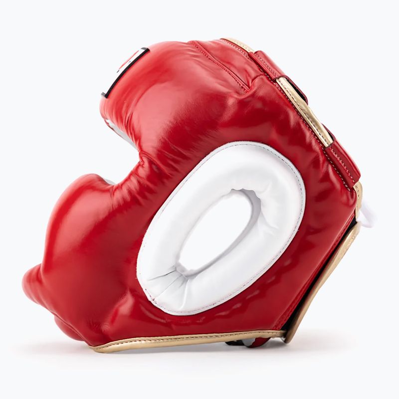 YOKKAO Training Headguard cască de sport de luptă roșu HYGL-1-2 6