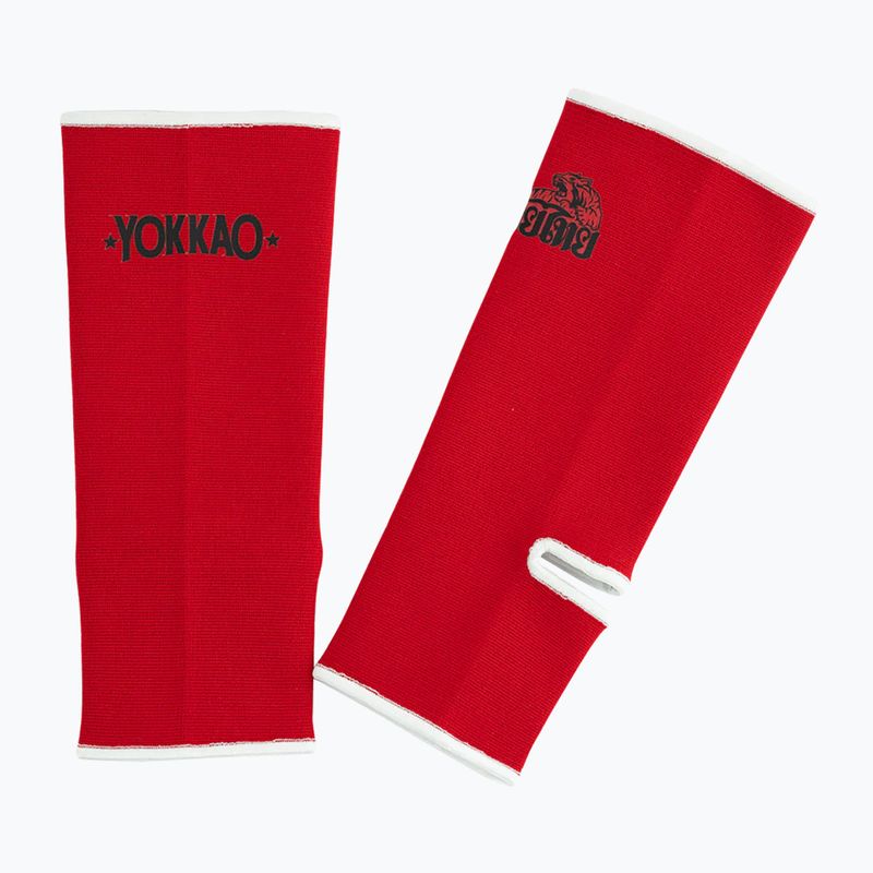 Protecții gleznă pentru bărbați  YOKKAO Muay Thai red