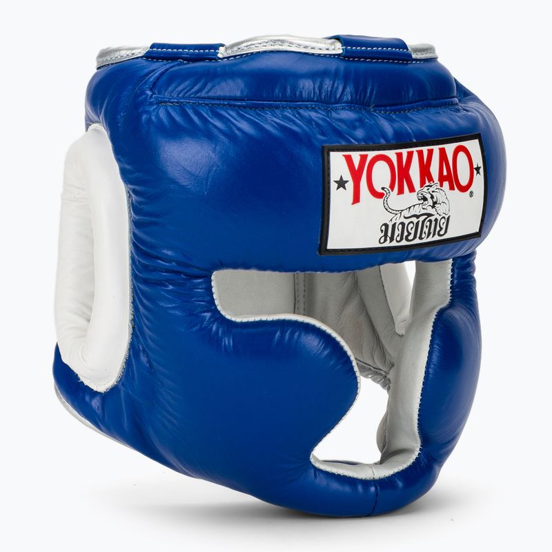 Cască de box pentru bărbați YOKKAO Training blue