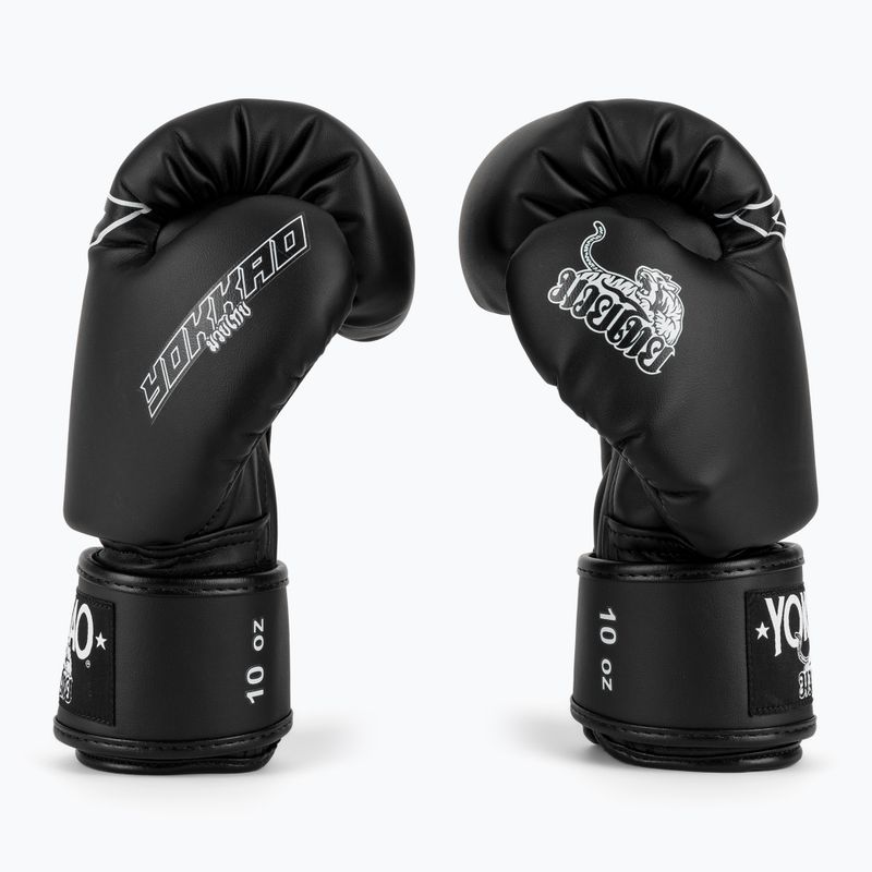 Mănuși de box YOKKAO Institution Boxing black 4