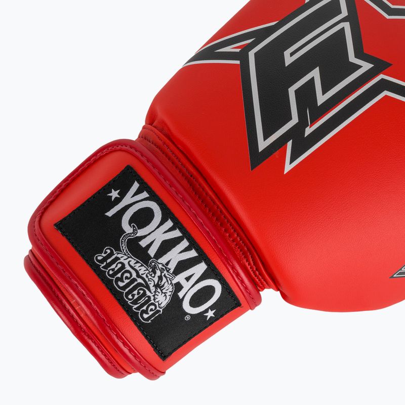 Mănuși de box YOKKAO Institution Boxing red 6